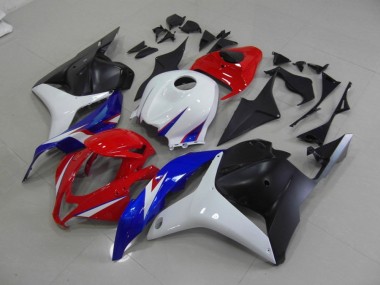 Carénage Moto CBR 600 RR 09-12 - Rouge Blanc Noir