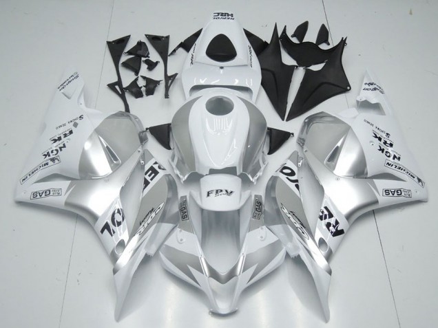 Carénage Moto CBR 600 RR 09-12 - Blanc Argent Repsol Carénage Moto CBR 600 RR 09-12 - Blanc Argent Repsol