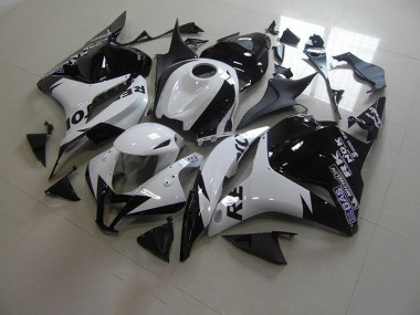 Carénage Moto CBR 600 RR 09-12 - Blanc Noir Repsol