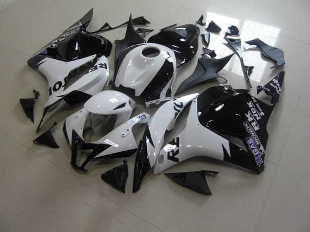 Carénage Moto CBR 600 RR 09-12 - Blanc Noir Repsol Carénage Moto CBR 600 RR 09-12 - Blanc Noir Repsol