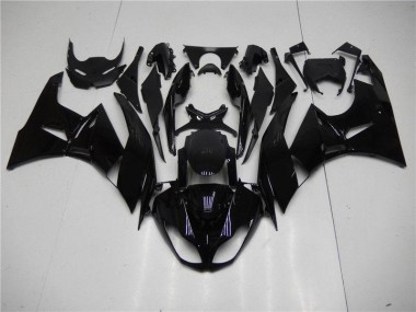 Carénage Moto ZX6R 09-12 - Noir Brillant