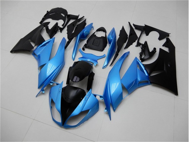 Carénages Moto ZX6R 09-12 - Bleu Noir Carénages Moto ZX6R 09-12 - Bleu Noir