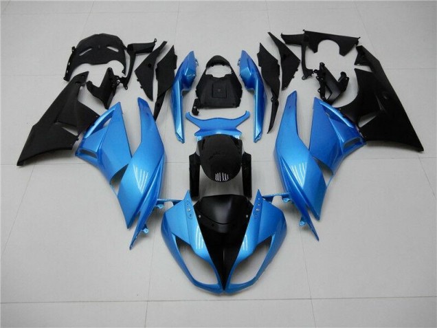 Carénages Moto ZX6R 09-12 - Bleu Noir Carénages Moto ZX6R 09-12 - Bleu Noir