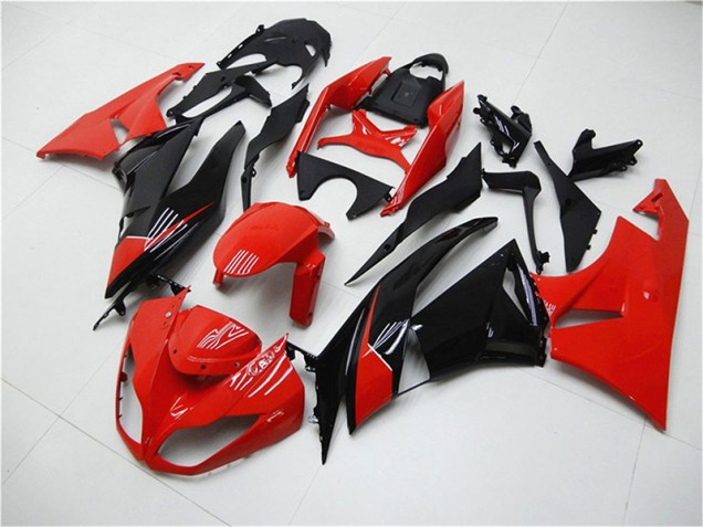 Carénage Moto ZX6R 09-12 - Rouge Noir Carénage Moto ZX6R 09-12 - Rouge Noir