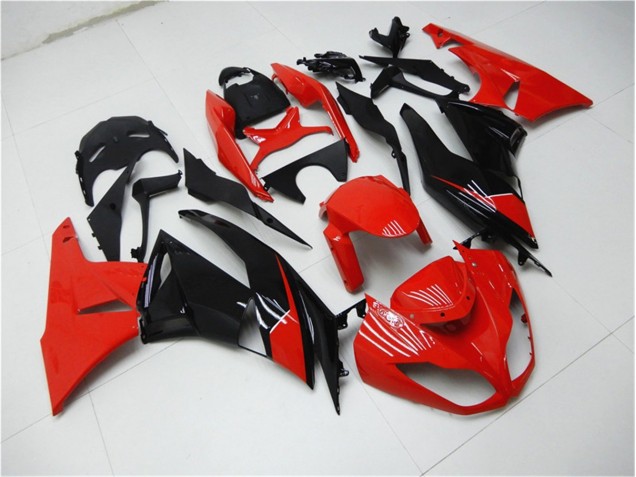 Carénage Moto ZX6R 09-12 - Rouge Noir Carénage Moto ZX6R 09-12 - Rouge Noir