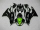Kit Carénages Motos Complet ZX6R 09-12 - Noir Vert Kit Carénages Motos Complet ZX6R 09-12 - Noir Vert