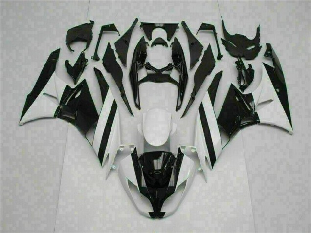 Carénage Moto ZX6R 09-12 - Blanc Noir Carénage Moto ZX6R 09-12 - Blanc Noir