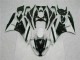 Carénage Moto ZX6R 09-12 - Blanc Noir Carénage Moto ZX6R 09-12 - Blanc Noir