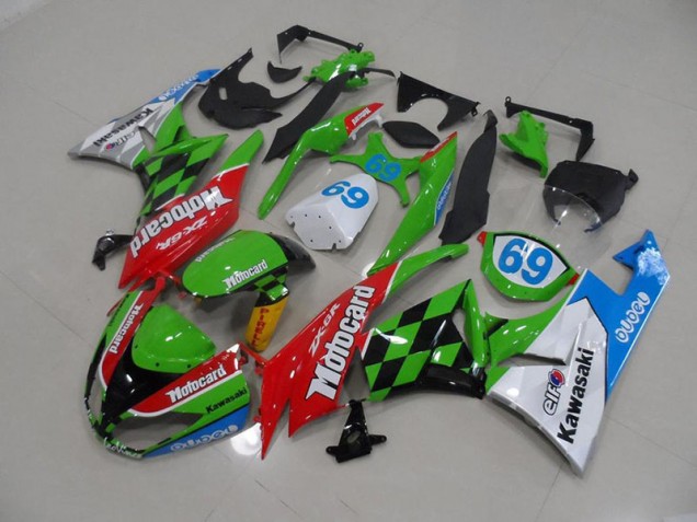 Carénage Moto ZX6R 09-12 - Motocard Carénage Moto ZX6R 09-12 - Motocard