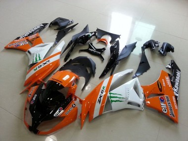 Carénage Moto ZX6R 09-12 - Orange Monster