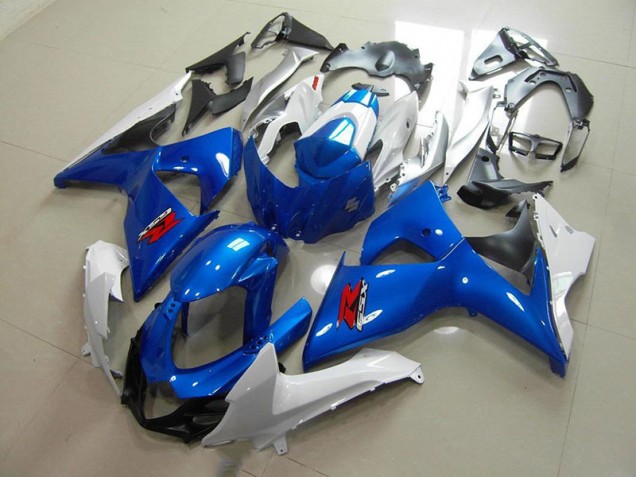 Carénages Moto GSXR 1000 K9 09-16 - Bleu et Blanc Style OEM Carénages Moto GSXR 1000 K9 09-16 - Bleu et Blanc Style OEM