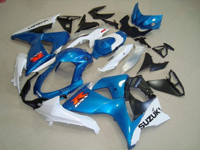 Carénage Moto GSXR 1000 K9 09-16 - Bleu et Blanc Style OEM Carénage Moto GSXR 1000 K9 09-16 - Bleu et Blanc Style OEM