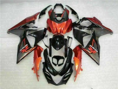 Carrosserie Moto GSXR 1000 K9 09-16 - Brun Noir