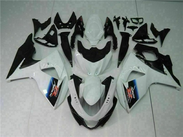 Carrosserie Moto GSXR 1000 K9 09-16 - Blanc Noir