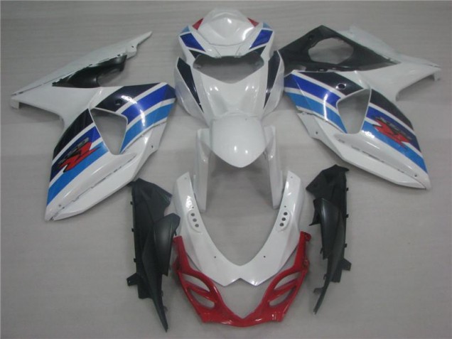 Carénage Moto GSXR 1000 K9 09-16 - Blanc Bleu