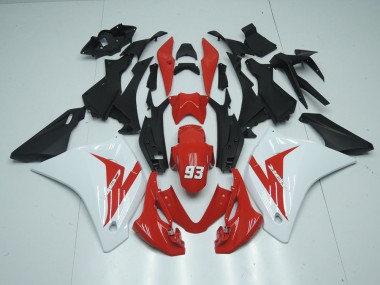 Carénage Moto CBR 125 R 11-13 - Rouge Blanc 93