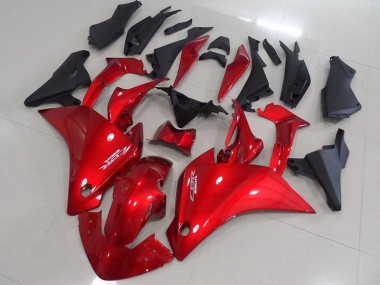 Carénage Moto CBR 250 RR 11-13 - Rouge Noir Mat