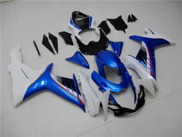 Carénages Moto GSXR 600 / 750 K11 11-24 - Bleu Blanc