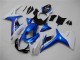 Carénages Moto GSXR 600 / 750 K11 11-24 - Bleu Blanc