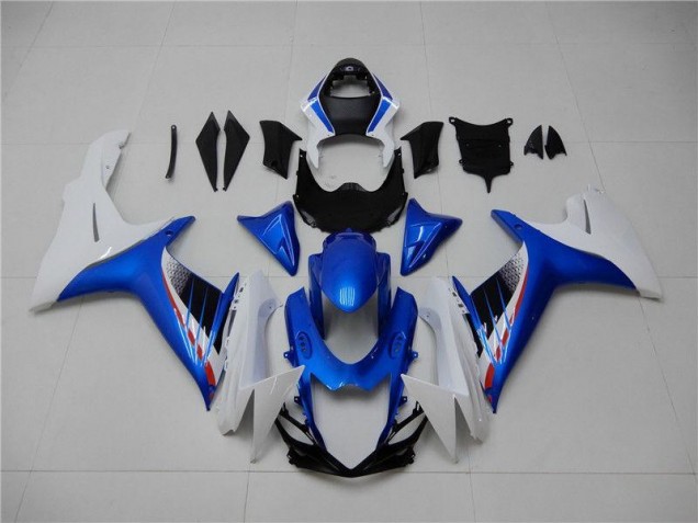 Carénages Moto GSXR 600 / 750 K11 11-24 - Bleu Blanc