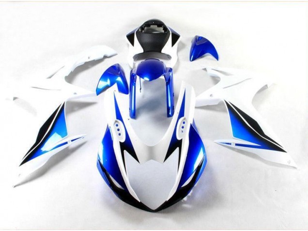 Kit Carénages Motos Complet GSXR 600 / 750 K11 11-24 - Bleu Blanc Kit Carénages Motos Complet GSXR 600 / 750 K11 11-24 - Bleu Blanc