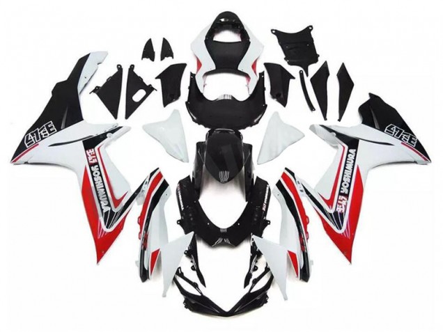 Carénage Moto GSXR 600 / 750 K11 11-24 - Blanc Rouge Noir Carénage Moto GSXR 600 / 750 K11 11-24 - Blanc Rouge Noir