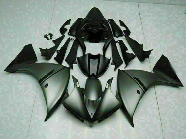 Carénage Moto R1 12-14 - Gris Noir