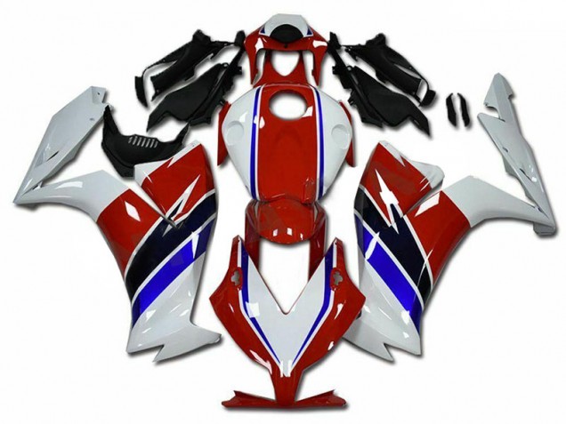 Carénage Moto CBR 1000 RR 12-16 - Rouge Blanc Carénage Moto CBR 1000 RR 12-16 - Rouge Blanc