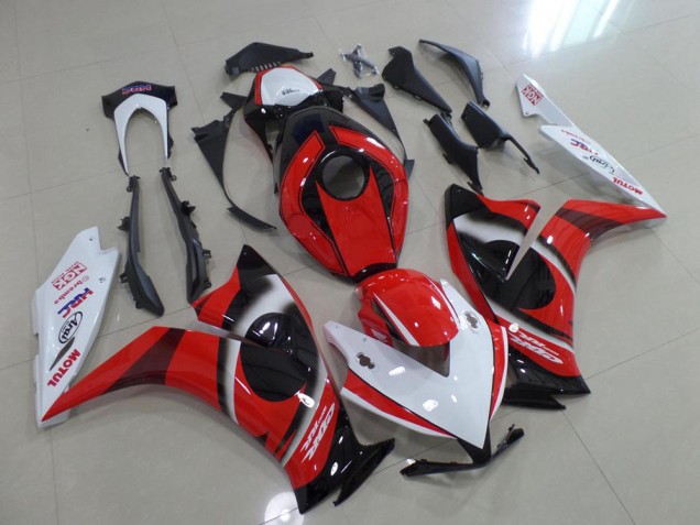 Carénage Moto CBR 1000 RR 12-16 - Rouge Noir Blanc Carénage Moto CBR 1000 RR 12-16 - Rouge Noir Blanc