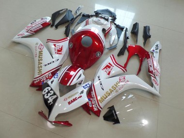 Carénage Moto CBR 1000 RR 12-16 - Rouge Musashi