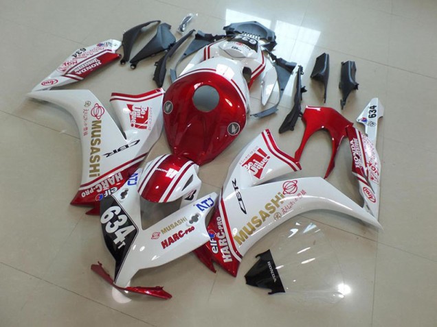Carénage Moto CBR 1000 RR 12-16 - Rouge Musashi Carénage Moto CBR 1000 RR 12-16 - Rouge Musashi