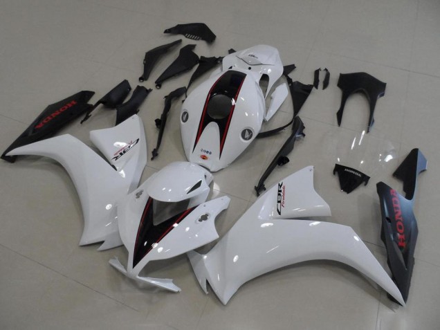 Carénage Moto CBR 1000 RR 12-16 - Blanc et Noir Mat Style OEM Carénage Moto CBR 1000 RR 12-16 - Blanc et Noir Mat Style OEM