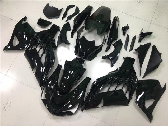 Carénages Moto ZX14R ZZR 1400 12-21 - Noir Brillant