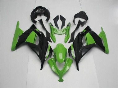Carénages Moto EX300 13-16 - Vert Noir