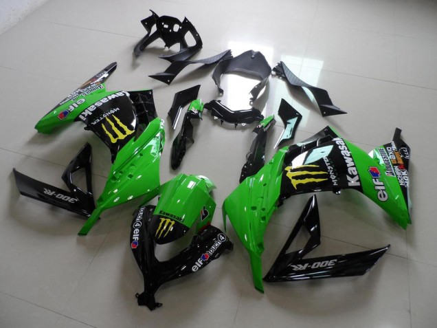 Carénage Moto ZX 300R 13-16 - Vert Monster Carénage Moto ZX 300R 13-16 - Vert Monster