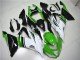 Carénage Moto ZX6R 13-18 - Vert Blanc Noir Carénage Moto ZX6R 13-18 - Vert Blanc Noir