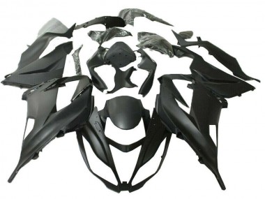 Carénages Moto ZX6R 13-18 - Noir Mat