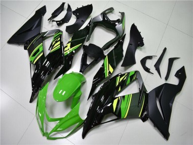 Carrosserie Moto ZX6R 13-18 - Vert Noir